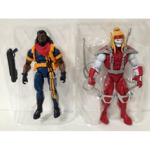 NEW Marvel Legends Deadpool Wave 2 Omega Red & BISHOP figure *NO Sauron BAF 