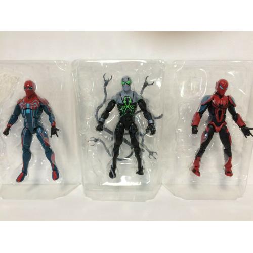 3X Marvel Legends SPIDER-MAN Armor Mark III 3 + Velocity Suit + Superior Octopus