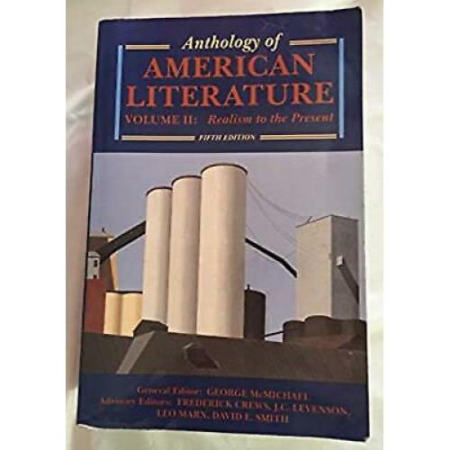 Anthology of American Literature: vol II: Realism to the Present