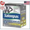 Salonpas LIDOCAINE 4% Pain Relieving Back Knees Elbows Gel Patch 15 Patches EXP