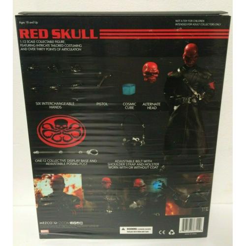 AUTHENTIC MEZCO One:12 Collective Red Skull - MARVEL BRAND NEW 6in Action Figure