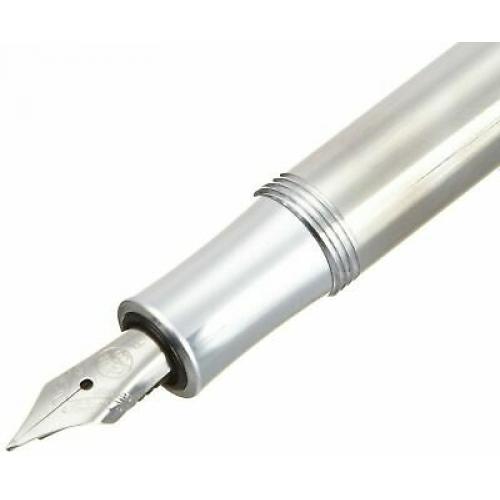 Kaweco AL Sport Fountain Pen, Raw Aluminum, Fine Nib -10000628