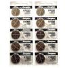 10 PCs Energizer CR2025 Lithium Coin Cell 3V Original New Batteries Exp: 2025