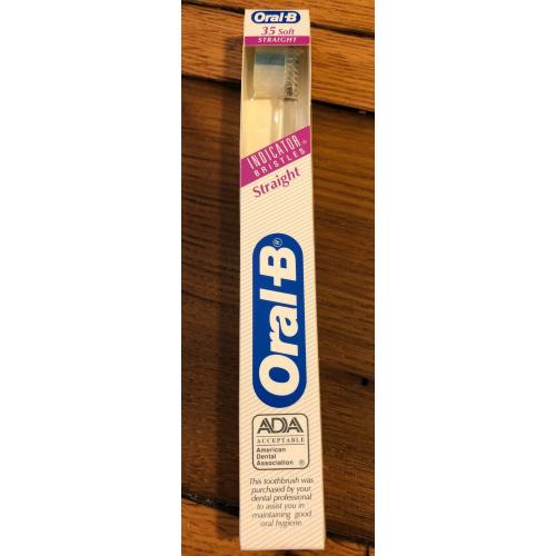 1993 Oral-B Indicator 35 Straight Soft ToothBrush- BRAND NEW