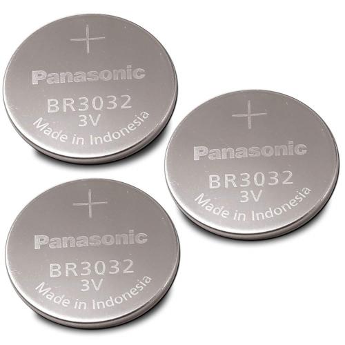 3 BULK PANASONIC BR3032 3V Lithium BatteriesReplaces DL3032 CR3032- USA Seller 