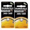 5 Pcs Duracell Silver Oxide 395 399 SR927SW Batteries