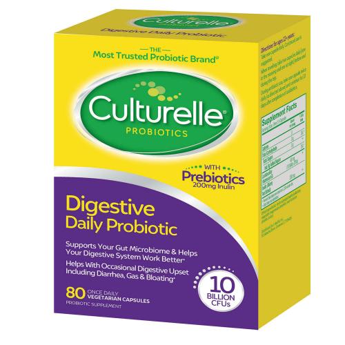 Culturelle Digestive Health Probiotic, 80 Vegetarian Capsules