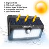 45 Solar LED Light Outdoor Garden Waterproof Wireless Security Motion 3 Modes