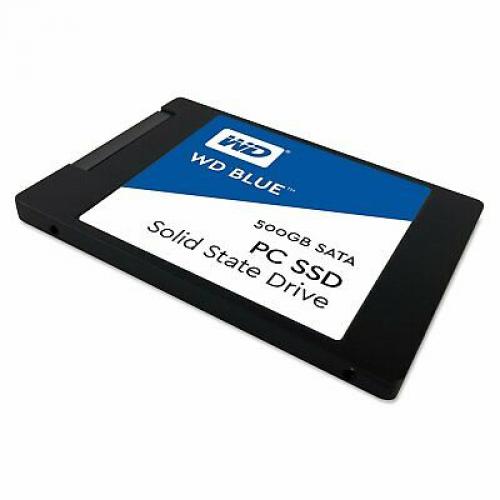 WD Blue SATA 6Gb/s 2.5 Inch 500GB Internal SSD Solid State Drive (WDS500G1B0A)