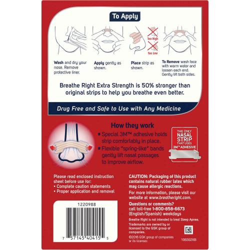 Breathe Right Nasal Strips, Tan (72 ct.) BREATHE BETTER, SLEEP BETTER