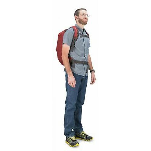 Osprey Packs Farpoint 40 Travel Backpack, Jasper Red, Medium/Large