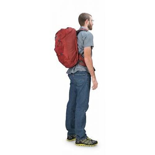 Osprey Packs Farpoint 40 Travel Backpack, Jasper Red, Medium/Large