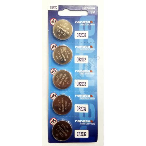 CR 2032 RENATA WATCH BATTERY (5 piece) ECR2032 CR2032 Authorized Seller 