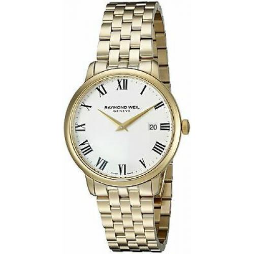 Raymond Weil Men's 'Toccata' Swiss Gold Tone Stainless Steel Watch 5488-P-00300