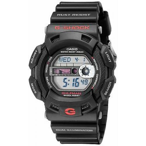 G-Shock G9100-1 Men's Black Resin Sport Watch