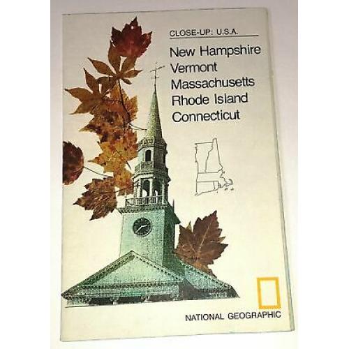 National Geographic Western New England: NH VT MA RI CT Regional Travel Planner