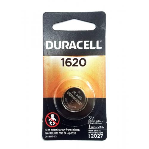 1 x 1620 Duracell Coin Cell Battery - Lithium 3V - (5009LC, EA, ECR1620, L08)