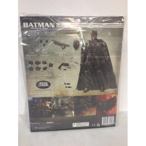 IN STOCK! MEZCO ONE:12 COLLECTIVE Tactical Suit Batman JUSTICE LEAGUE Figure DCU