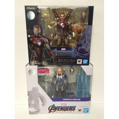 S.H.Figuarts Avengers Endgame Iron Man Mark 85 Final Battle + POTTS RESCUE ARMOR