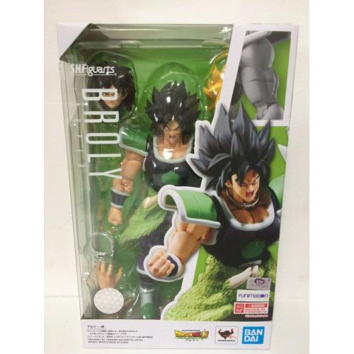 S.H.Figuarts BASE FORM + SUPER SAIYAN Broly Dragon Ball Super Figure Bandai 