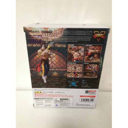 IN STOCK MISB S.H.Figuarts Street Fighter Vega, Bandai AUTHENTIC - US SELLER!