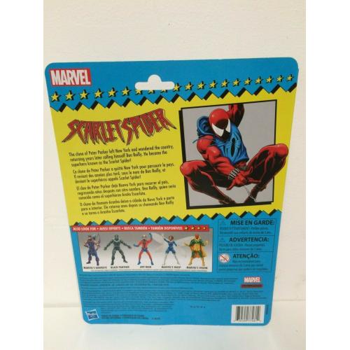 IN STOCK!  Marvel Legends Retro Vintage Scarlet Spider Hasbro 6  GREAT PAINT QC