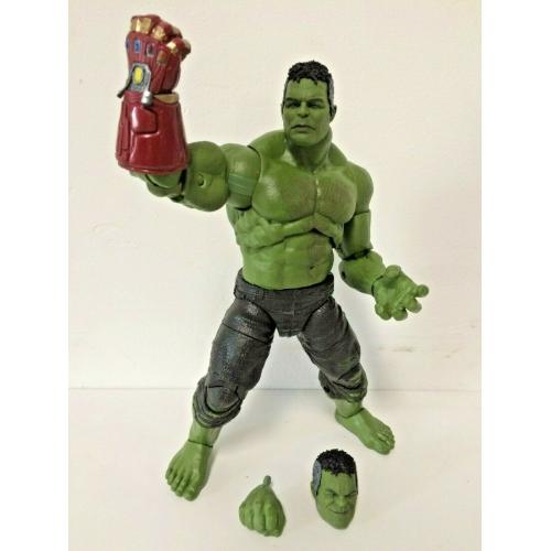 Marvel Legends Endgame Hulk BAF wave Professor Smart NANO-GAUNTLET 110% COMPLETE