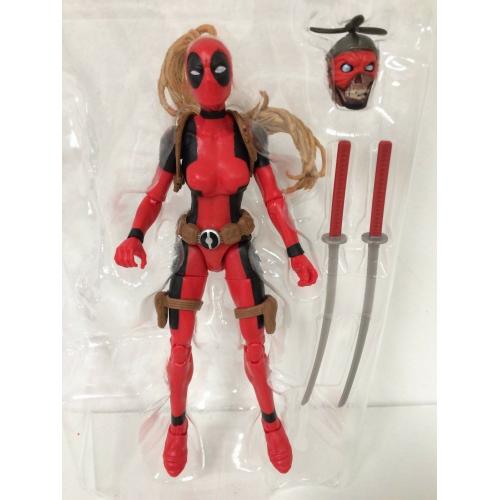 IN STOCK! NEW Marvel Legends Wave 2 Lady Deadpool + HEADPOOL *NO SAURON BAF