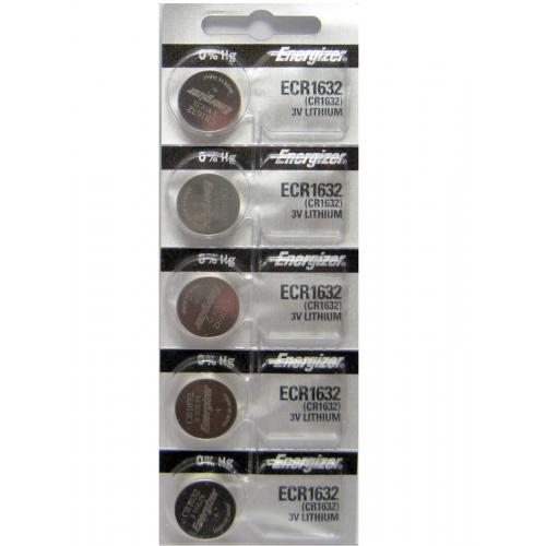 2 Piece FRESH ENERGIZER CR1632 ECR1632 1632 3V Lithium Coin Battery Expire 2025