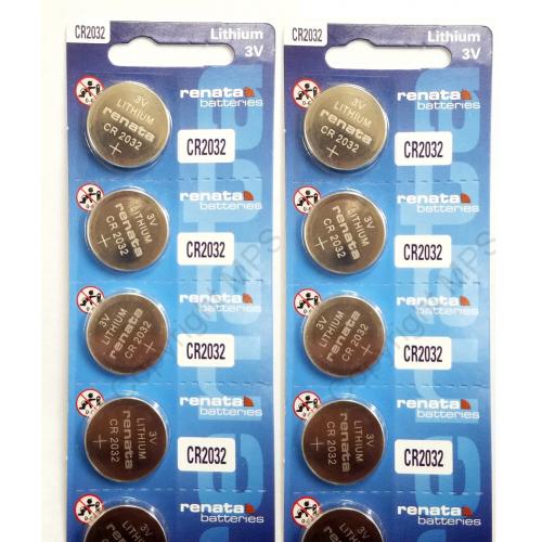 CR 2032 RENATA WATCH BATTERY (5 piece) ECR2032 CR2032 Authorized Seller 