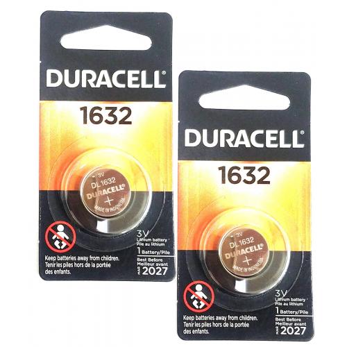 10 Duracell Watch/Electronic DL 1632 CR1632 Lithium Batteries