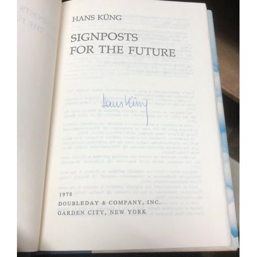 AUTOGRAPHED - Signposts for the Future: Contemporary Issues Facing the Church