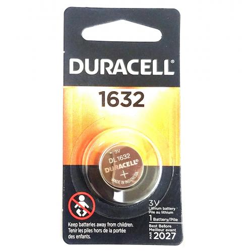 10 Duracell Watch/Electronic DL 1632 CR1632 Lithium Batteries