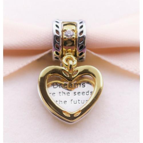 Pandora Silver 925 ALE Dreams are the Seeds of the Future 2 Part Charm 768668