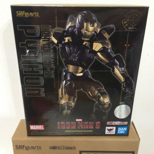 IN STOCK Bandai S.H.Figuarts Iron Man BLACK GOLD Mark 20 MK 7 XX Python USSELLER