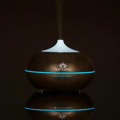 Aromatherapy Diffuser For Essential Oils 10 fl. oz. Dark Wood Grain Aroma Dif...