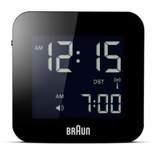 Braun BNC008BK-RC LCD Quartz Alarm Clock