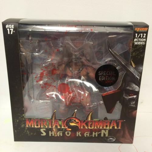 Storm Collectibles Mortal Kombat Shao Kahn Bloody Version Action Figure MISB