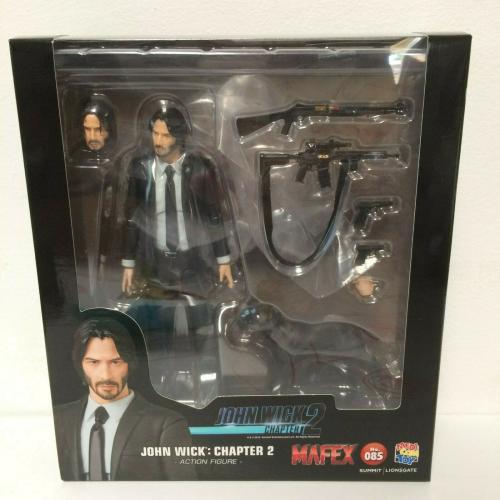 **AUTHENTIC** MEDICOM TOY MAFEX No.085 Chapter 2 John Wick 6 Figure - US SELLER