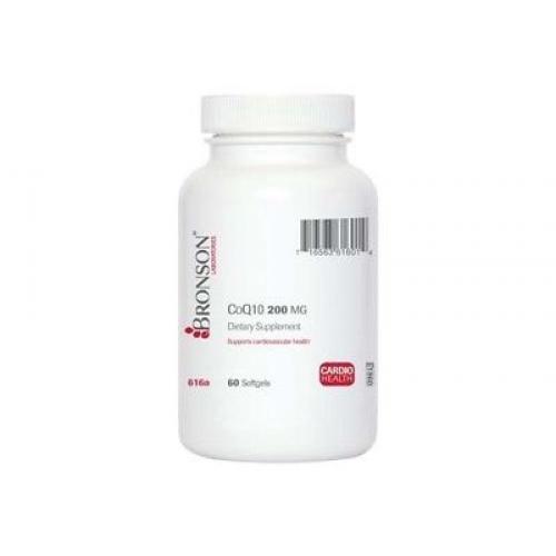 Bronson CoQ10 200 mg, 60 Softgels