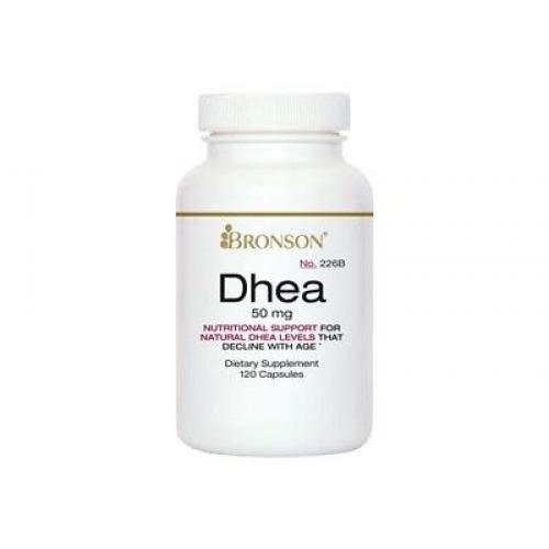 Bronson DHEA 50 mg , 120 Capsules