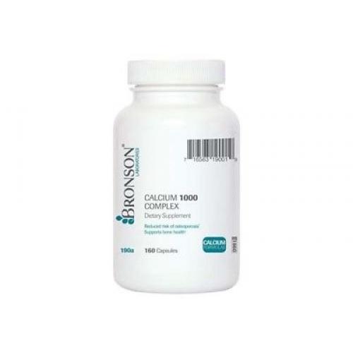 Bronson Calcium 1000 Complex, 160 Capsules