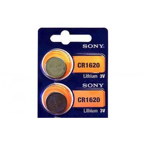 2 NEW SONY CR1620 3V Lithium Coin Battery Expire 2025 FRESHLY NEW - USA Seller