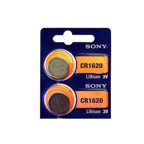 2 NEW SONY CR1620 3V Lithium Coin Battery Expire 2025 FRESHLY NEW - USA Seller