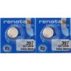 20 pcs Renata 397 Watch Batteries SR726SW 397 FREE SHIP 0% MERCURY