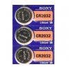 4 NEW SONY CR2032 3V Lithium Coin Battery Expire 2025 FRESHLY NEW - USA Seller