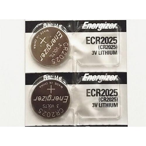 Energizer ECR 2025 CR 2025 (2 piece) Lithium 3V Battery New Authorized Seller