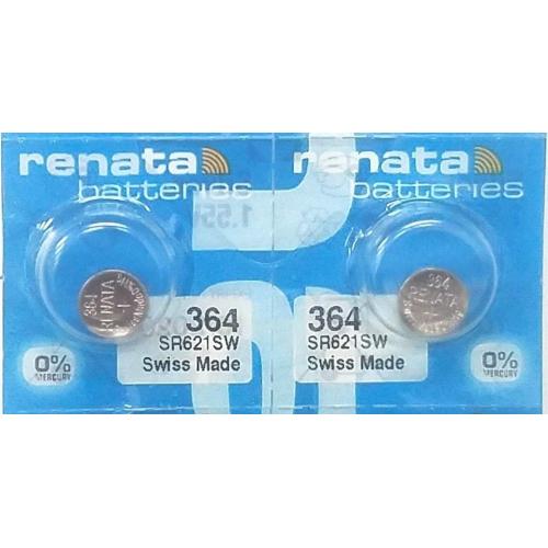 364 RENATA WATCH SR621SW BATTERY (10 piece) FREE SHIPPING Authorized Seller 