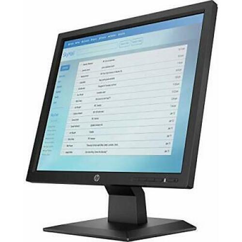 HP P174 17 SXGA Monitor Black - 1280 x 1024 SXGA Display - 60 Hz Refresh Rate