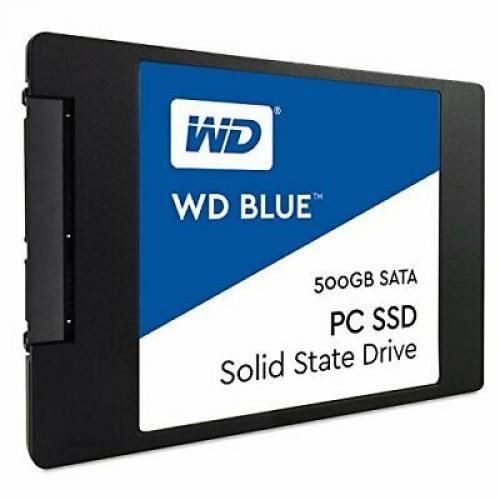 WD Blue SATA 6Gb/s 2.5 Inch 500GB Internal SSD Solid State Drive (WDS500G1B0A)